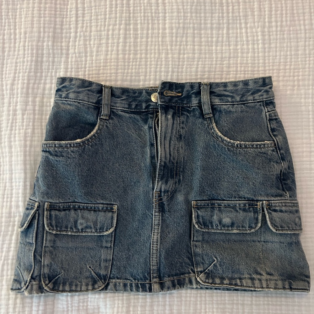 Zara denim skirt